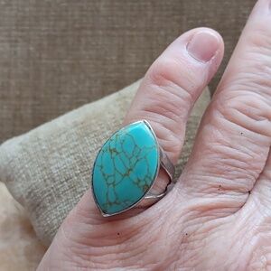 925 Silver Turquoise Ring